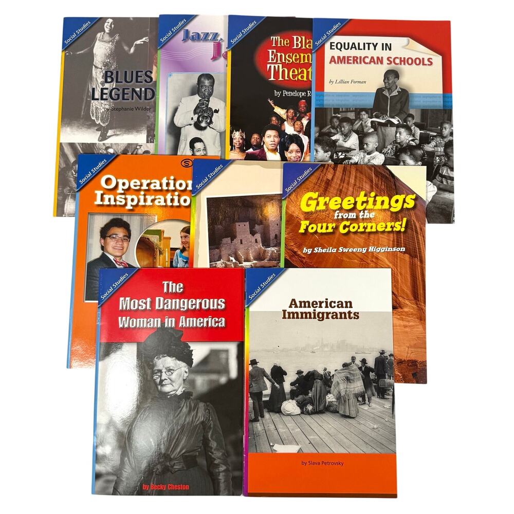 Pearson Scott Foresman Homeschool Books 5th Grade Social Studies Lot of 9
